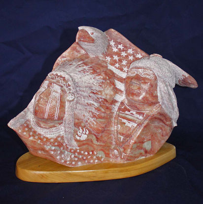 Picture of Navajo Alabaster Sculpture