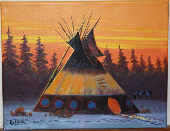 Native American painting 17