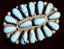 Navajo Cluster Ring 11