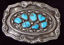 Navajo Silver Belt Buckle A